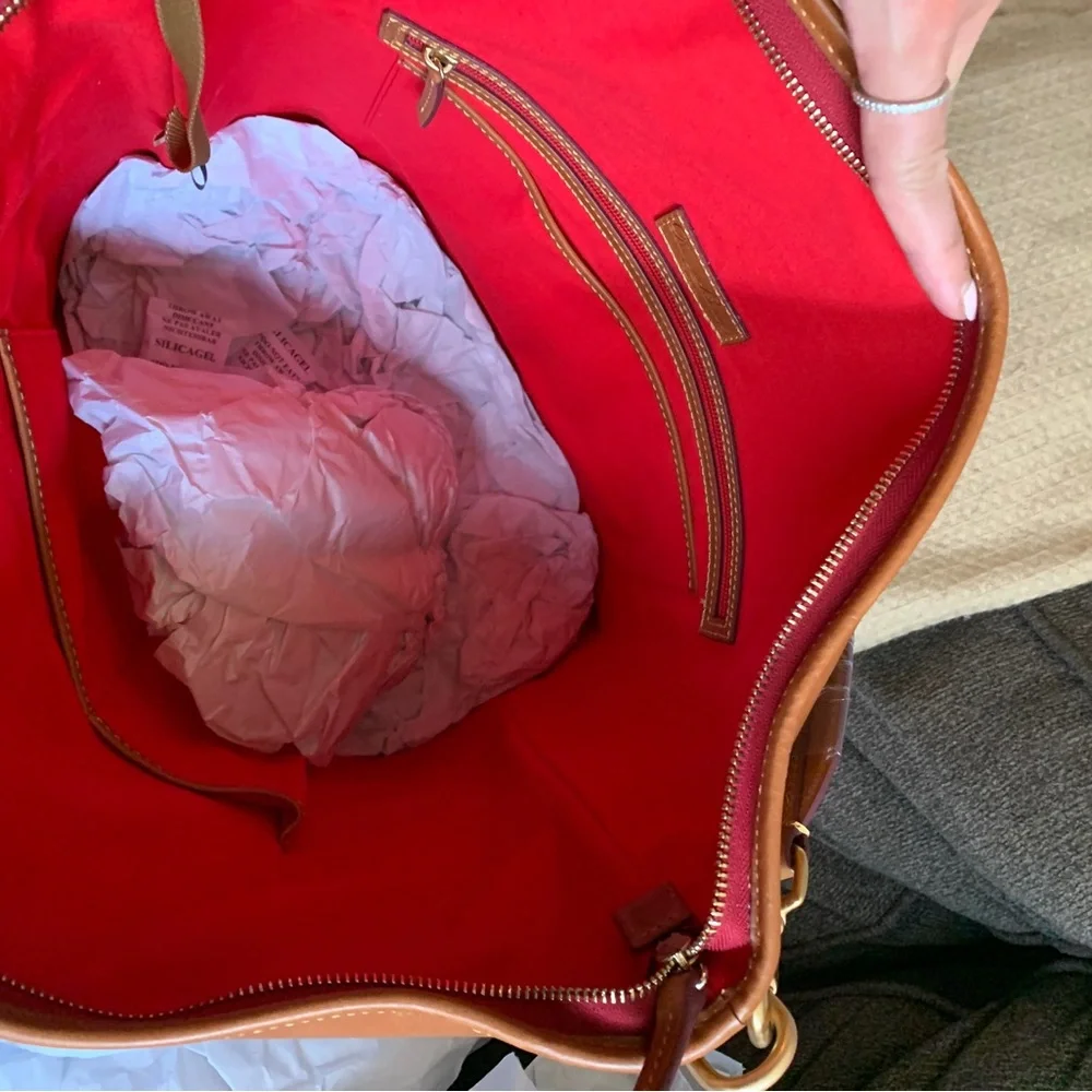 SOLD⛔️Authentic DOONEY & BOURKE Leather large Hobo/Top zip shoulder - Picture 9 of 15